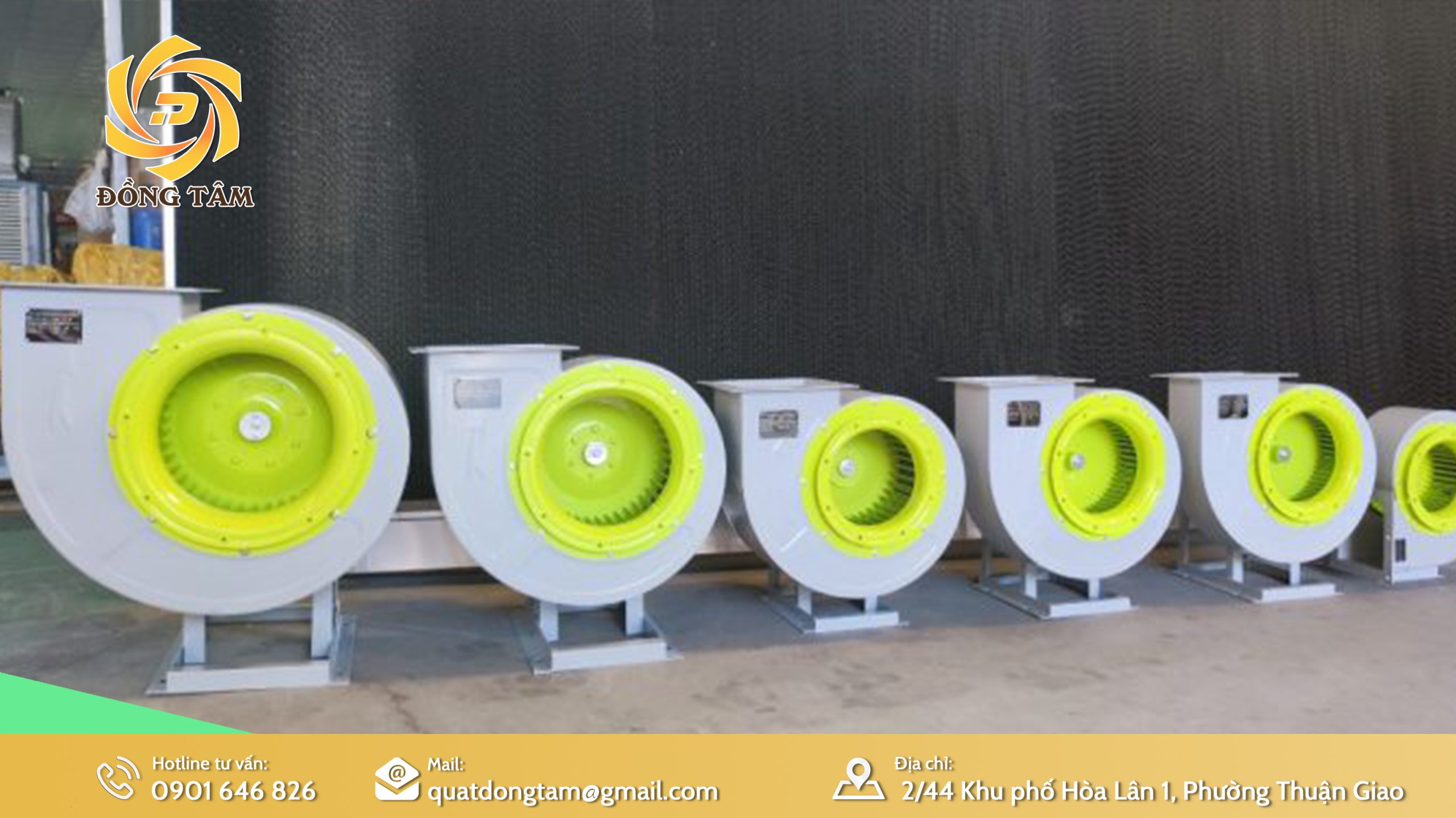 Quạt Ly Tâm Trực Tiếp